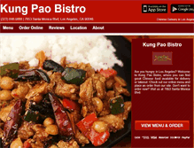 Tablet Screenshot of kpbistro.eat24hour.com