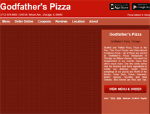 Tablet Screenshot of godfather.eat24hour.com