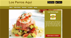 Desktop Screenshot of losperrosaqui.eat24hour.com