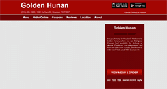 Desktop Screenshot of goldenhunan.eat24hour.com