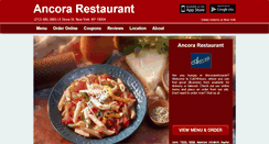 Desktop Screenshot of ancoraristorante.eat24hour.com