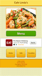 Mobile Screenshot of cafelindas.eat24hour.com