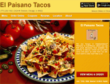 Tablet Screenshot of elpaisanotacos.eat24hour.com