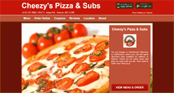 Desktop Screenshot of cheezyspizzasubs.eat24hour.com