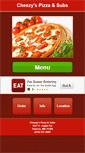Mobile Screenshot of cheezyspizzasubs.eat24hour.com