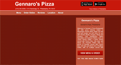 Desktop Screenshot of gennaros-pizza.eat24hour.com