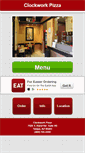 Mobile Screenshot of clockwork-pizza.eat24hour.com