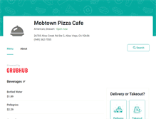 Tablet Screenshot of mobtown-pizza.eat24hour.com