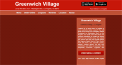 Desktop Screenshot of greenwichvillagela.eat24hour.com