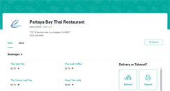 Desktop Screenshot of pattayathaila.eat24hour.com