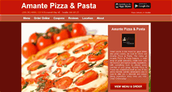 Desktop Screenshot of amantepizzaandpasta3.eat24hour.com