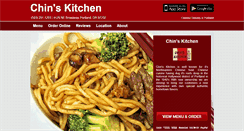 Desktop Screenshot of chins-kitchen.eat24hour.com