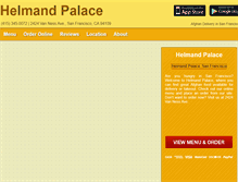 Tablet Screenshot of helmandpalace.eat24hour.com