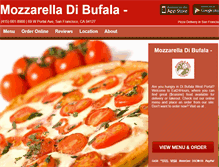 Tablet Screenshot of di-bufala-west-portal.eat24hour.com