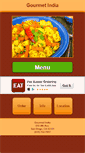 Mobile Screenshot of gourmet-india.eat24hour.com