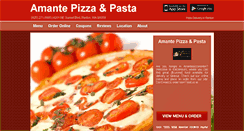 Desktop Screenshot of amantepizzarenton.eat24hour.com