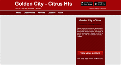 Desktop Screenshot of goldencityroseville.eat24hour.com