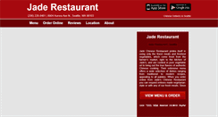 Desktop Screenshot of jaderestaurant.eat24hour.com