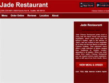 Tablet Screenshot of jaderestaurant.eat24hour.com