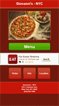 Mobile Screenshot of giovannis-nyc.eat24hour.com