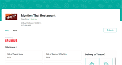 Desktop Screenshot of montien-boston.eat24hour.com