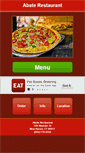 Mobile Screenshot of abate-restaurant.eat24hour.com