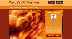 Desktop Screenshot of candysburgers.eat24hour.com