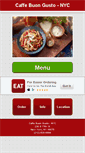 Mobile Screenshot of caffeboungusto.eat24hour.com