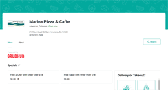 Desktop Screenshot of marina-pizza-sf.eat24hour.com