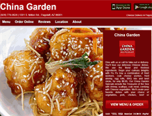 Tablet Screenshot of chinagardenflagstaff.eat24hour.com