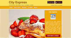 Desktop Screenshot of cityexpressla.eat24hour.com