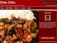 Tablet Screenshot of chinchin-bh.eat24hour.com