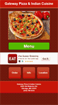 Mobile Screenshot of gatewaypizzeria.eat24hour.com