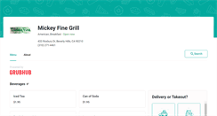 Desktop Screenshot of mickeyfinegrill.eat24hour.com
