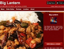 Tablet Screenshot of big-lantern-sf.eat24hour.com