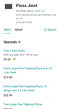 Mobile Screenshot of pizzajointsf.eat24hour.com