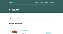 Desktop Screenshot of mandarin-gate-seattle.eat24hour.com