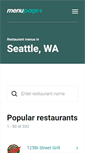 Mobile Screenshot of mandarin-gate-seattle.eat24hour.com