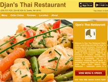 Tablet Screenshot of djans.eat24hour.com