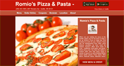 Desktop Screenshot of belltownromios.eat24hour.com