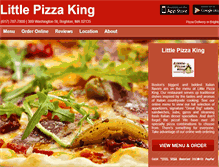 Tablet Screenshot of little-pizza-king.eat24hour.com