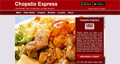 Desktop Screenshot of chopstixexpresslv.eat24hour.com