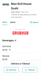 Mobile Screenshot of monrollrestaurant.eat24hour.com