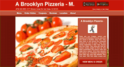 Desktop Screenshot of abrooklynpizzeria-mission.eat24hour.com