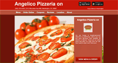 Desktop Screenshot of angelicopizzeria.eat24hour.com