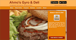 Desktop Screenshot of ahmosgyro.eat24hour.com