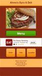 Mobile Screenshot of ahmosgyro.eat24hour.com