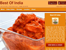 Tablet Screenshot of bestofindiaseattle.eat24hour.com