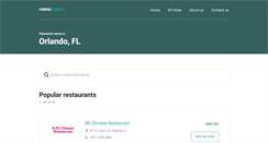 Desktop Screenshot of outbacksteakhouseorlando.eat24hour.com
