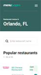 Mobile Screenshot of outbacksteakhouseorlando.eat24hour.com